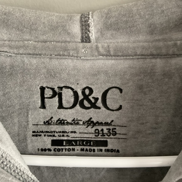 PD&C Gray Hoodie - Picture 3 of 4